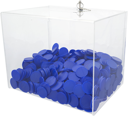Large Box with tokens